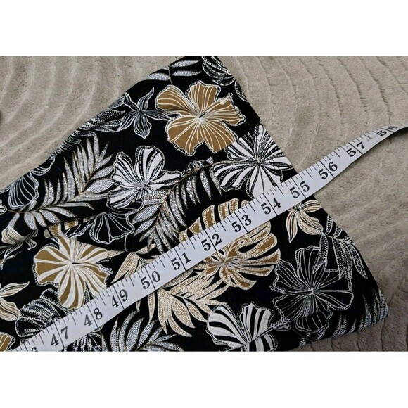 J. Jill Wearever Collection Size 1X Floral Jumpsuit Pockets Flare Legs NEW $149 - Picture 13 of 13